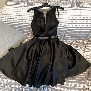 Black homecoming dress